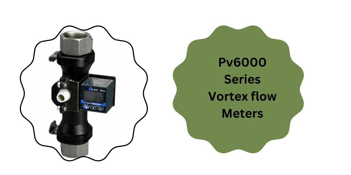 Precision with PV6000 Series Vortex Flow Meters